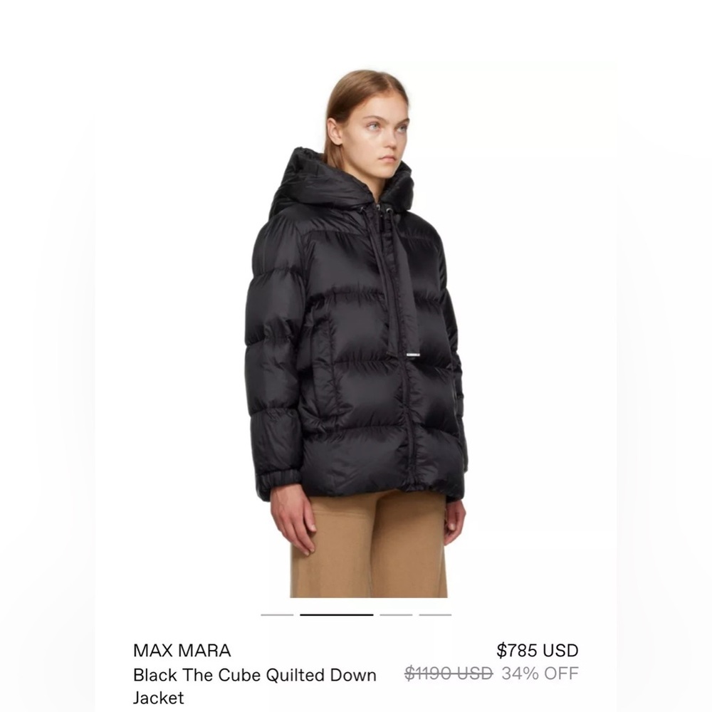 Max Mara The Cube Seia Coat size 38 (4) - Picture 2 of 8